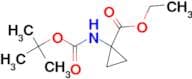 Ethyl 1-((tert-butoxycarbonyl)amino)cyclopropanecarboxylate