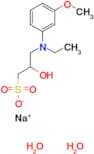 Sodium 3-(ethyl(3-methoxyphenyl)amino)-2-hydroxypropane-1-sulfonate dihydrate