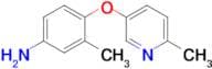 3-Methyl-4-((6-methylpyridin-3-yl)oxy)aniline