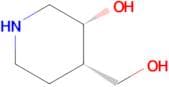 (3R,4S)-4-(Hydroxymethyl)piperidin-3-ol