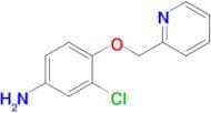 3-Chloro-4-(pyridin-2-ylmethoxy)aniline