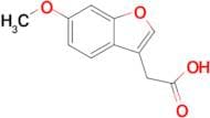 2-(6-Methoxybenzofuran-3-yl)acetic acid