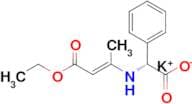 Potassium (R,E)-2-((4-ethoxy-4-oxobut-2-en-2-yl)amino)-2-phenylacetate