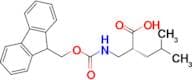 (R)-2-(((((9H-Fluoren-9-yl)methoxy)carbonyl)amino)methyl)-4-methylpentanoic acid