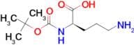 (R)-5-Amino-2-((tert-butoxycarbonyl)amino)pentanoic acid