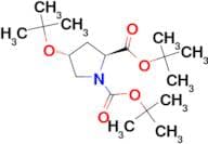 Di-tert-butyl (2S,4R)-4-(tert-butoxy)pyrrolidine-1,2-dicarboxylate