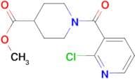 METHYL 1-(2-CHLORONICOTINOYL)PIPERIDINE-4-CARBOXYLATE
