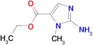Ethyl 2-amino-3-methyl-3H-imidazole-4-carboxylate