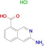 3-AMINOISOQUINOLINE-8-CARBOXYLIC ACID HYDROCHLORIDE