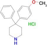 4-(4-METHOXYPHENYL)-4-PHENYLPIPERIDINE HCL
