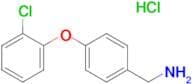 4-(2-CHLOROPHENOXY)BENZYLAMINE HCL