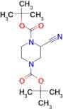 DI-TERT-BUTYL 2-CYANOPIPERAZINE-1,4-DICARBOXYLATE