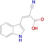 2-CYANO-3-(1H-INDOL-3-YL)ACRYLIC ACID (E AND Z ISOMER)