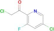 2-CHLORO-1-(5-CHLORO-3-FLUOROPYRIDIN-2-YL)ETHANONE