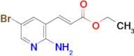 (E)-ETHYL 3-(2-AMINO-5-BROMOPYRIDIN-3-YL)ACRYLATE