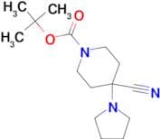 Tert-butyl 4-cyano-4-pyrrolidin-1-ylpiperidine-1-carboxylate