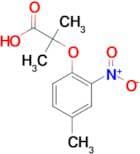 2-methyl-2-(4-methyl-2-nitrophenoxy)propanoic acid