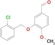 3-[(2-chlorobenzyl)oxy]-4-methoxybenzaldehyde