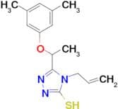 4-allyl-5-[1-(3,5-dimethylphenoxy)ethyl]-4H-1,2,4-triazole-3-thiol