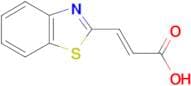 (2E)-3-(1,3-benzothiazol-2-yl)acrylic acid