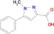 1-methyl-5-phenyl-1H-pyrazole-3-carboxylic acid