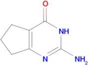 2-amino-6,7-dihydro-5H-cyclopenta[d]pyrimidin-4-ol