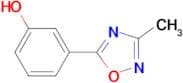 3-(3-methyl-1,2,4-oxadiazol-5-yl)phenol