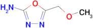 5-(methoxymethyl)-1,3,4-oxadiazol-2-amine