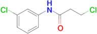 3-chloro-N-(3-chlorophenyl)propanamide