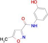 N-(3-hydroxyphenyl)-5-methyl-3-isoxazolecarboxamide