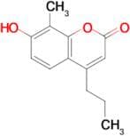 7-hydroxy-8-methyl-4-propyl-2H-chromen-2-one