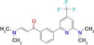 (E)-3-Dimethylamino-1-[3-(6-dimethylamino-4-trifluoromethyl-pyridin-2-yl)-phenyl]-propenone