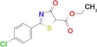 2-(4-Chloro-phenyl)-4-hydroxy-thiazole-5-carboxylic acid ethyl ester
