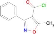 5-Methyl-3-phenyl-isoxazole-4-carbonyl chloride