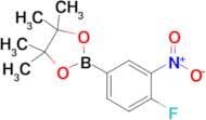 2-(4-Fluoro-3-nitrophenyl)-4,4,5,5-tetramethyl-1,3,2-dioxaborolane