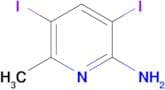 3,5-Diiodo-6-methylpyridin-2-amine