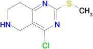4-Chloro-2-(methylthio)-5,6,7,8-tetrahydropyrido[4,3-d]pyrimidine