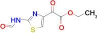 Ethyl 2-(2-formamidothiazol-4-yl)-2-oxoacetate
