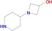 1-(Piperidin-4-yl)azetidin-3-ol
