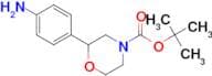 TERT-BUTYL 2-(4-AMINOPHENYL)MORPHOLINE-4-CARBOXYLATE