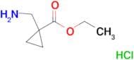Ethyl 1-(aminomethyl)cyclopropanecarboxylate hydrochloride
