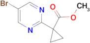 Methyl 1-(5-bromopyrimidin-2-yl)cyclopropanecarboxylate