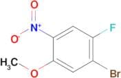 1-BROMO-2-FLUORO-5-METHOXY-4-NITROBENZENE
