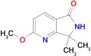2-METHOXY-7,7-DIMETHYL-6,7-DIHYDRO-5H-PYRROLO[3,4-B]PYRIDIN-5-ONE