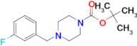 TERT-BUTYL 4-(3-FLUOROBENZYL)PIPERAZINE-1-CARBOXYLATE