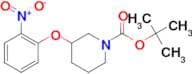 TERT-BUTYL 3-(2-NITROPHENOXY)PIPERIDINE-1-CARBOXYLATE