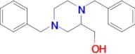 (1,4-Dibenzylpiperazin-2-yl)methanol