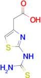 2-(2-Thioureidothiazol-4-yl)acetic acid