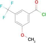 3-Methoxy-5-(trifluoromethyl)benzoyl chloride