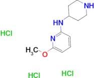 6-Methoxy-N-(piperidin-4-yl)pyridin-2-amine trihydrochloride